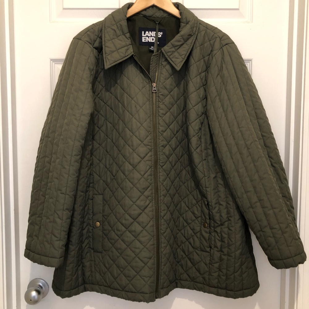 Lands’ End Primaloft Jacket, 2x